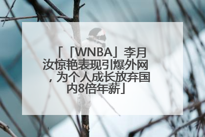 「WNBA」李月汝惊艳表现引爆外网，为个人成长放弃国内8倍年薪