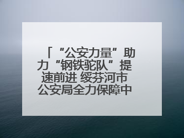 “公安力量”助力“钢铁驼队”提速前进 绥芬河市公安局全力保障中欧班列“东通道”绥芬河隧道贯通