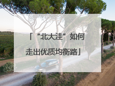 “北大洼”如何走出优质均衡路