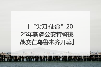 “尖刀·使命”2025年新疆公安特警挑战赛在乌鲁木齐开幕