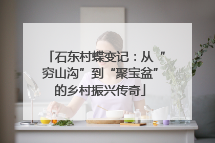 石东村蝶变记：从“穷山沟”到“聚宝盆”的乡村振兴传奇