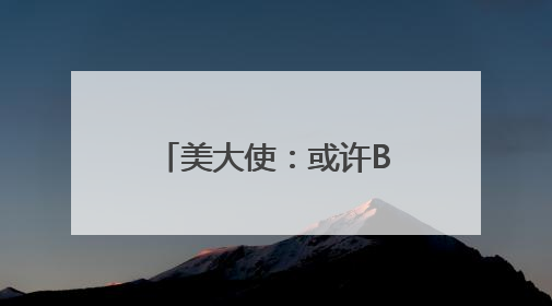 美大使：或许B-2该去趟也门