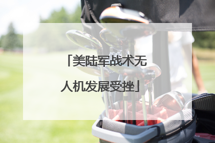 美陆军战术无人机发展受挫