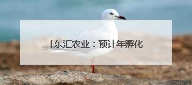 东汇农业：预计年孵化黄鳝鱼苗200万尾