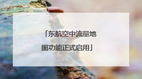 东航空中流量地图功能正式启用