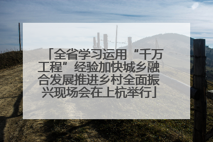 全省学习运用“千万工程”经验加快城乡融合发展推进乡村全面振兴现场会在上杭举行