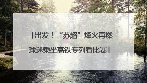 出发！“苏超”烽火再燃 球迷乘坐高铁专列看比赛
