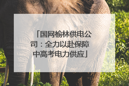 国网榆林供电公司:全力以赴保障中高考电力供应