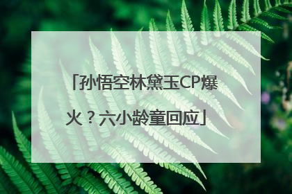 孙悟空林黛玉CP爆火？六小龄童回应