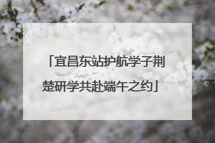 宜昌东站护航学子荆楚研学共赴端午之约