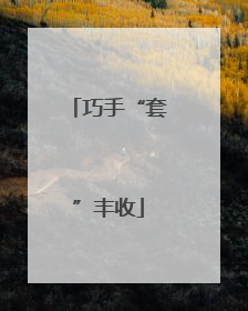 巧手“套”丰收