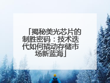 揭秘美光芯片的制胜密码：技术迭代如何撬动存储市场新蓝海