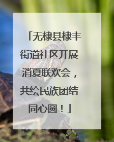 无棣县棣丰街道社区开展消夏联欢会，共绘民族团结同心圆！
