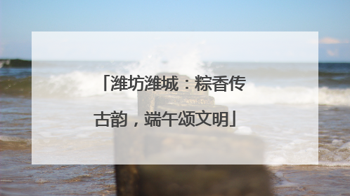 潍坊潍城：粽香传古韵，端午颂文明