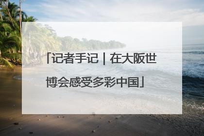 记者手记｜在大阪世博会感受多彩中国