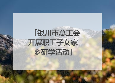 银川市总工会开展职工子女家乡研学活动