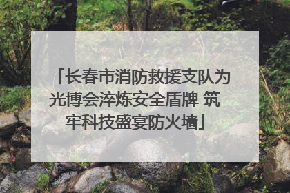 长春市消防救援支队为光博会淬炼安全盾牌 筑牢科技盛宴防火墙