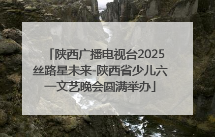陕西广播电视台2025丝路星未来-陕西省少儿六一文艺晚会圆满举办