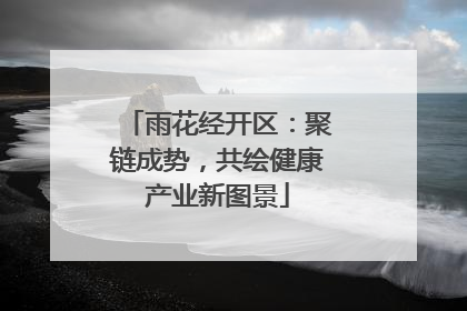雨花经开区：聚链成势，共绘健康产业新图景