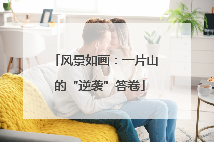 风景如画：一片山的“逆袭”答卷