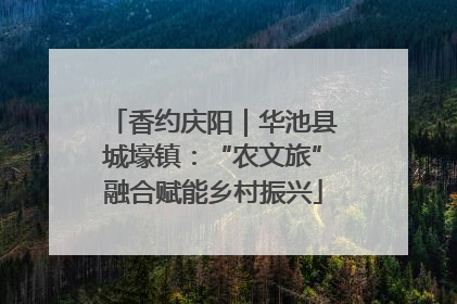 香约庆阳｜华池县城壕镇：“农文旅”融合赋能乡村振兴