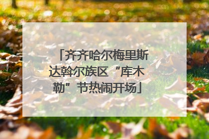 齐齐哈尔梅里斯达斡尔族区“库木勒”节热闹开场