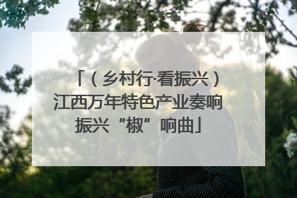 （乡村行·看振兴）江西万年特色产业奏响振兴“椒”响曲