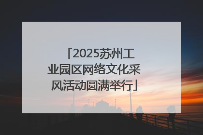 2025苏州工业园区网络文化采风活动圆满举行