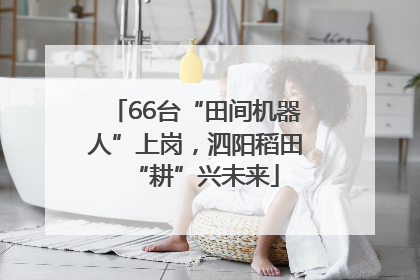 66台“田间机器人”上岗，泗阳稻田“耕”兴未来